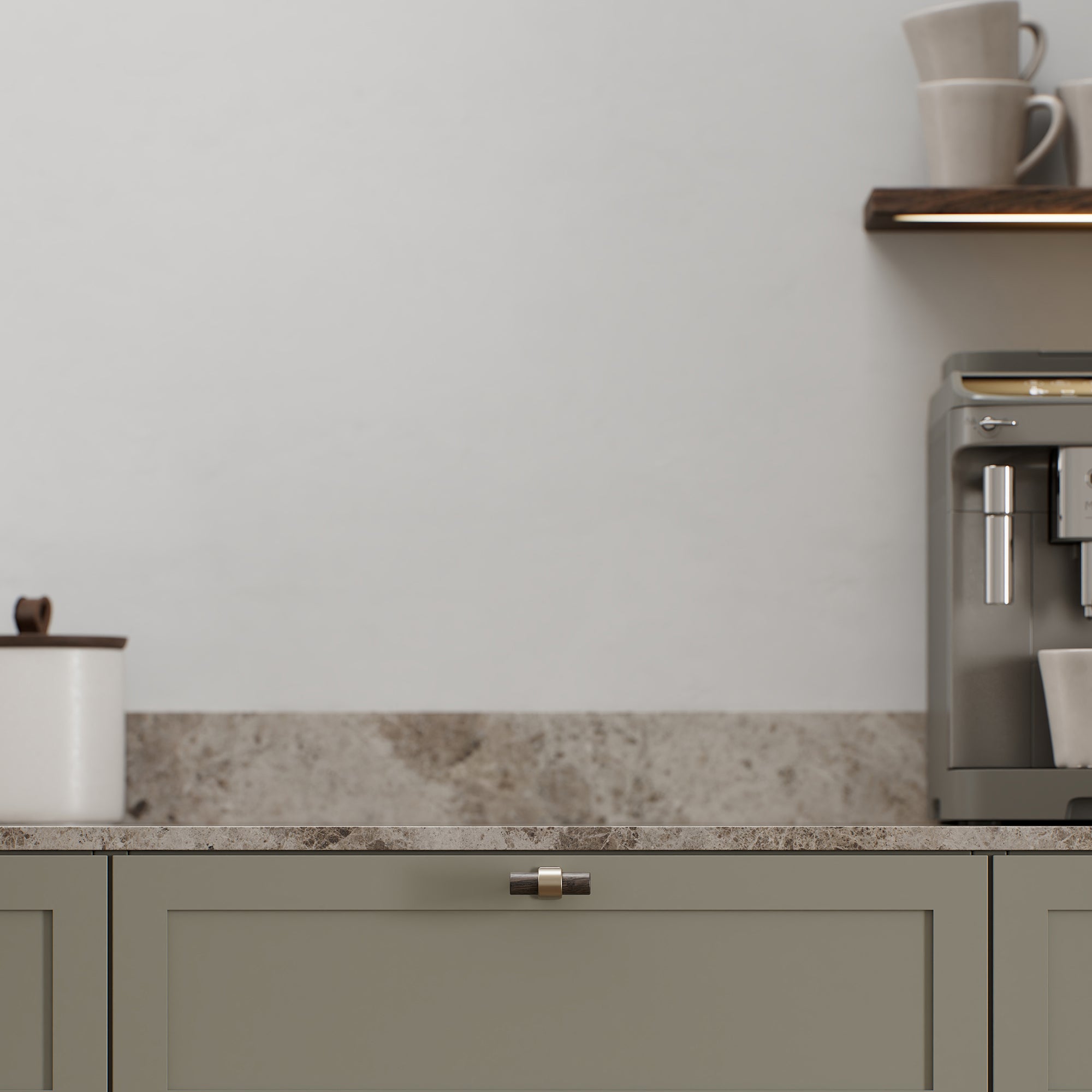 Knob T Bond | Brushed Brass