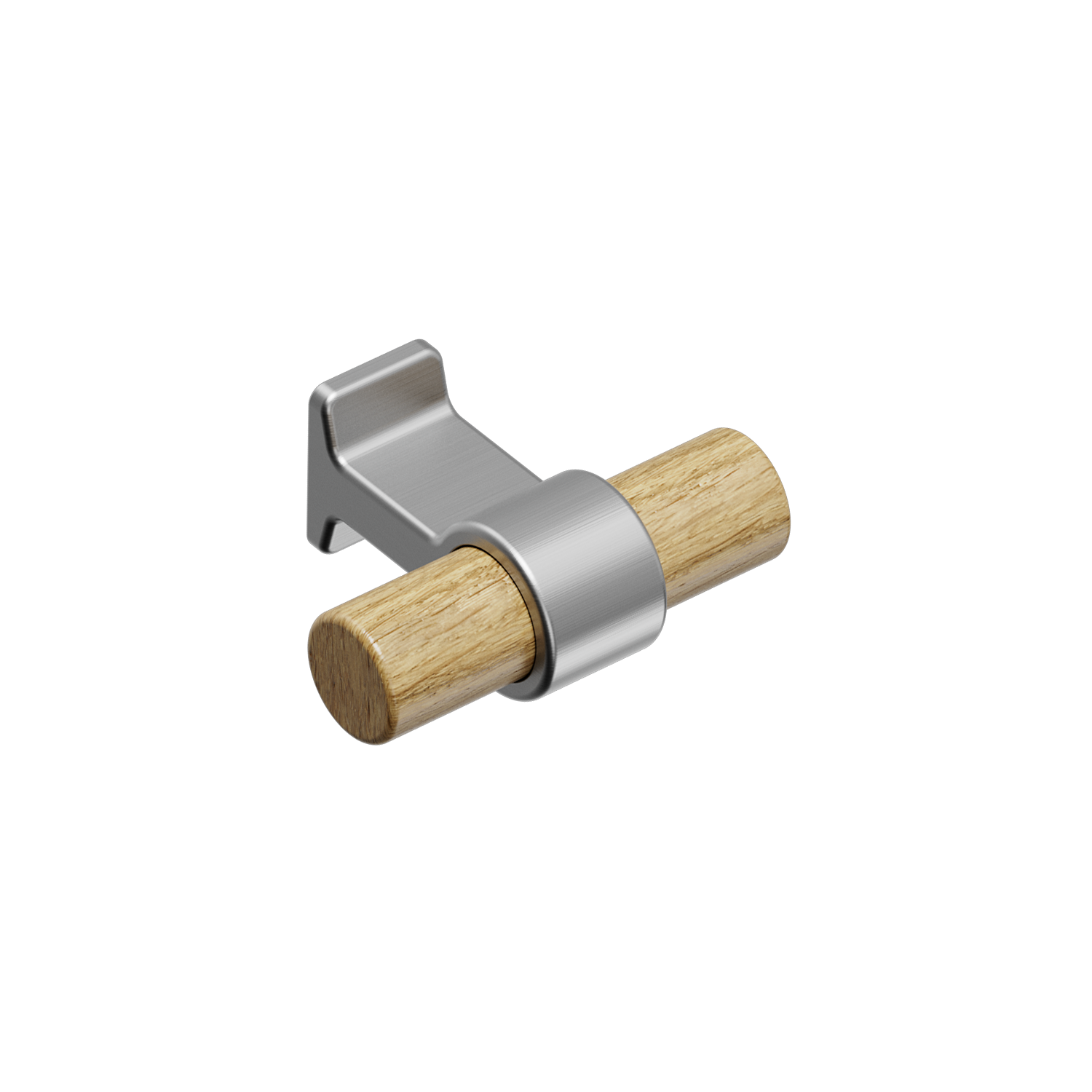 Knob T Bond | Steel Finish