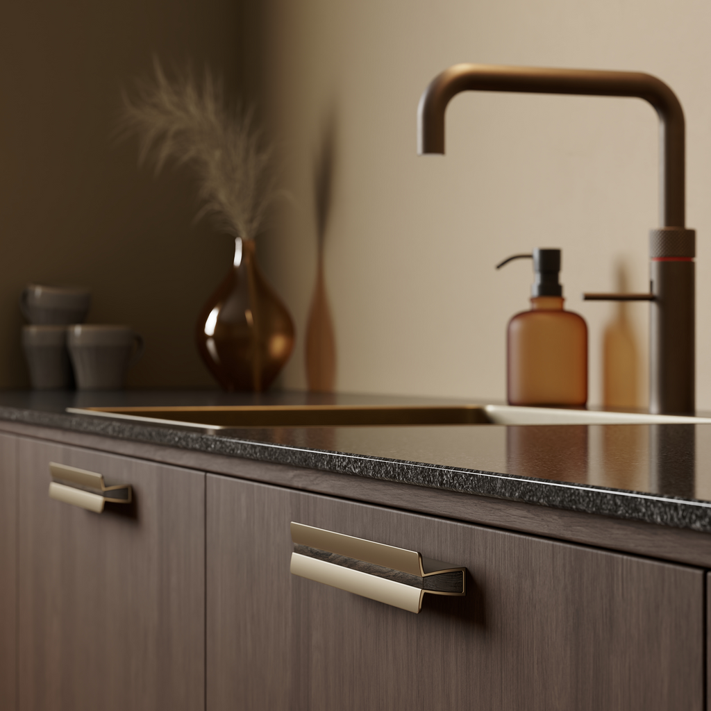 Handle Papillion | Matt Brass
