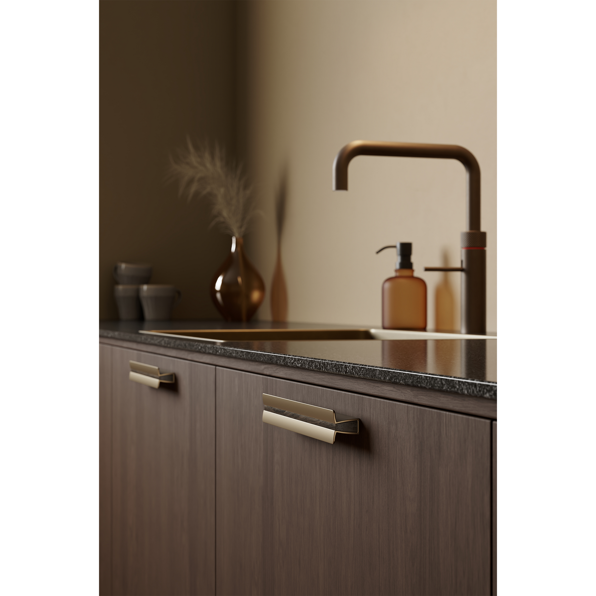 Handle Papillion | Matt Brass