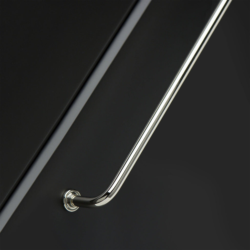 Handle 1353, Matt black, available in different sizes (101/110/142/207mm) - Scandi Handles